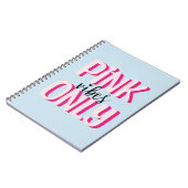 Carnet Vitres roses uniquement (Côté gauche)