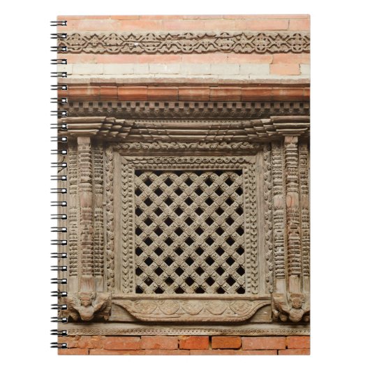 Carnet Vitrine ancienne dans la cour de Nasal Chowk de Ha (Devant)
