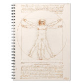 Carnet Vitruvian Man | Leonardo da Vinci | (Devant)