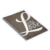 CARNET VIVENT L'AMOUR DE RIRE (Côté Droit)