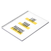 Carnet Vivez dans votre but (Côté gauche)