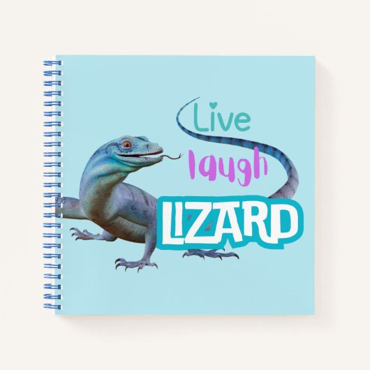 Carnet Vivez Riez Lézard (Devant)