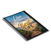 Carnet Vivez Votre Meilleure Vie (Côté Droit)