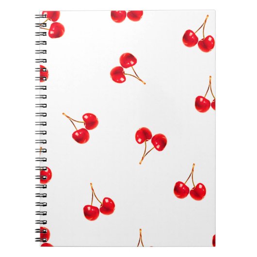 Carnet Vivid Cherry Motif (Devant)