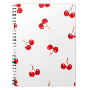 Carnet Vivid Cherry Pattern