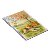 Carnet Vivre la vie simple (Côté Droit)