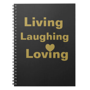 Carnet Vivre, rire, aimer