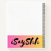 Carnet vivre votre passion (Dos)