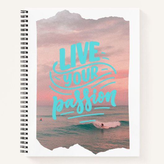 Carnet vivre votre passion (Devant)