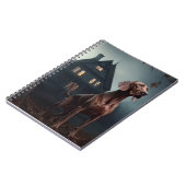 Carnet Vizsla Halloween Effrayant (Côté gauche)