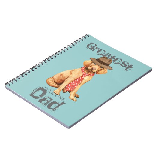 Carnet Vizsla Papa (Côté gauche)