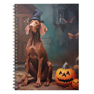 Carnet Vizsla Potirons Halloween Épouvantable