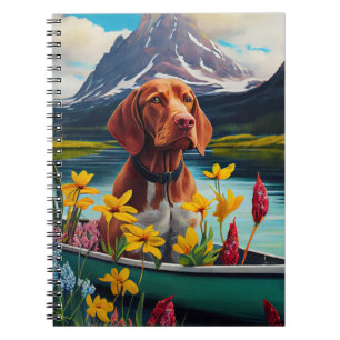 Carnet Vizsla sur une rame : une aventure Pittoresque