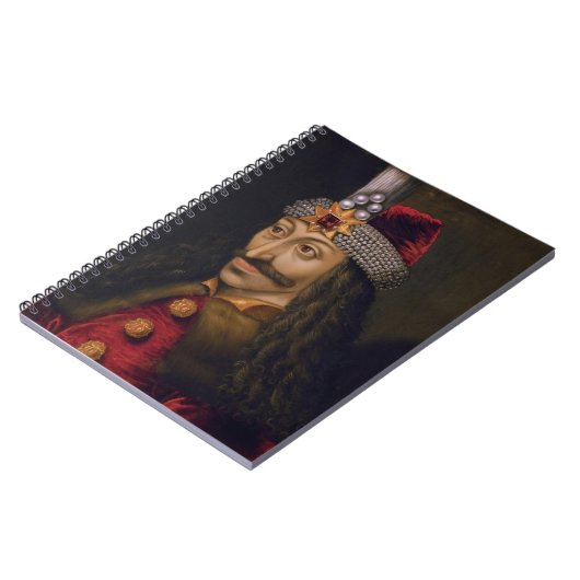 Carnet Vlad tepes Vaccin Voivode portrait Dracula histor (Côté gauche)