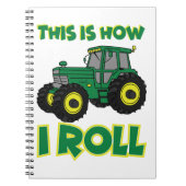 Carnet Voici comment je roule (Devant)