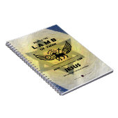 Carnet Voici l'agneau de YHVH (Côté Droit)