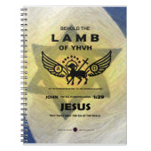 Carnet Voici l'agneau de YHVH (Devant)