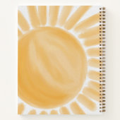 Carnet Voici le fils Sunshine Ray Baby shower invité (Dos)