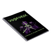 Carnet Voidforge "Pénitent" Art Pixel Dark Fantasy (Côté Droit)