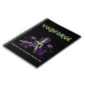 Carnet Voidforge "Pénitent" Art Pixel Dark Fantasy (Côté gauche)