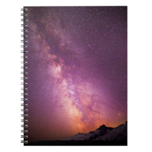 Carnet Voie Lactée Au-dessus de l'épaule du Mont Rainie