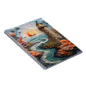 Carnet Voie navigable 3D et phare (Côté Droit)