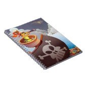 Carnet Voile avec pirates (Côté Droit)
