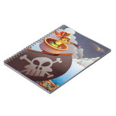 Carnet Voile avec pirates (Côté gauche)