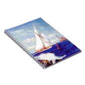 Carnet Voile Par le phare par Albert B. Marques (Côté Droit)