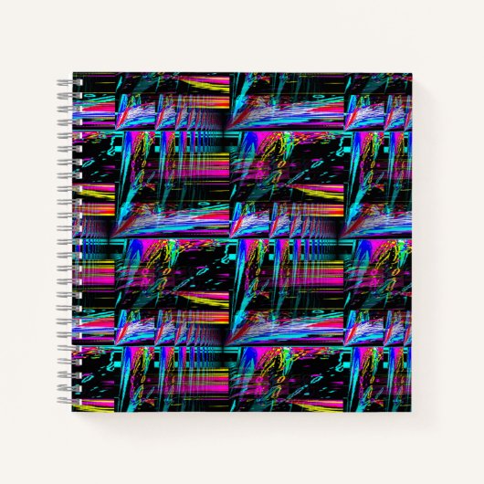 Carnet Voile psychédélique.... (Devant)