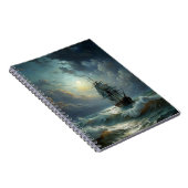 Carnet Voilier dans l'océan (Côté Droit)