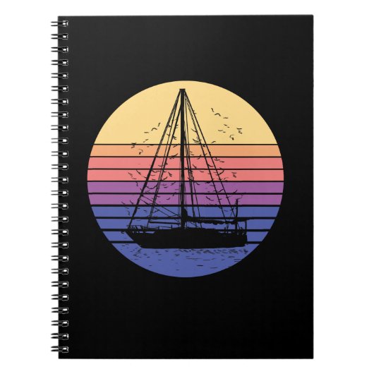 Carnet Voilier Rétro (Devant)