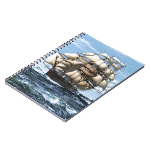 Carnet voilier vintage (Côté gauche)