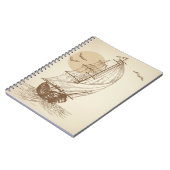 Carnet Voilier vintage (Côté gauche)