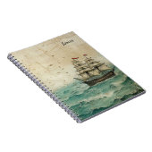 Carnet Voilier vintage (Côté Droit)