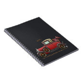 Carnet Voiture ancienne mignonne (Côté Droit)