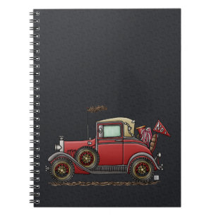 Carnet Voiture ancienne mignonne