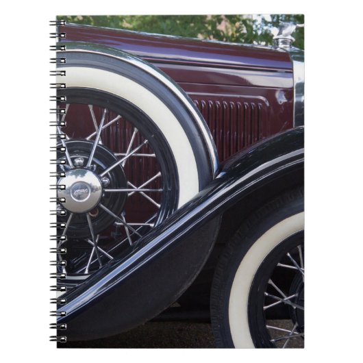 Carnet Voiture classique Ford A 1930 (Devant)