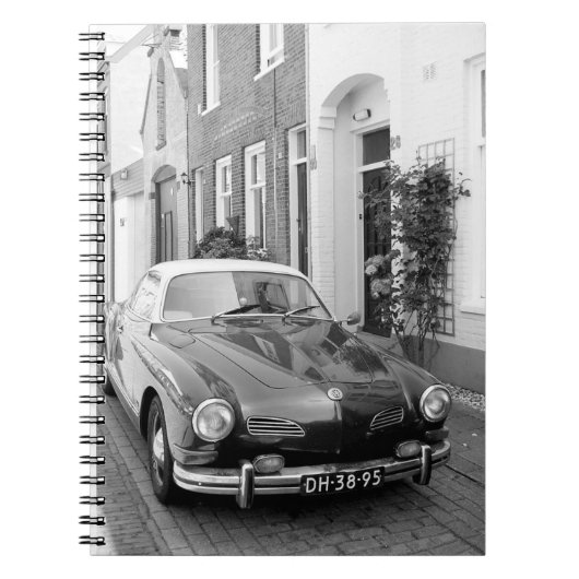 Carnet Voiture de classique de Karmann Ghia (Devant)