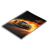 Carnet - voiture de course (Côté gauche)