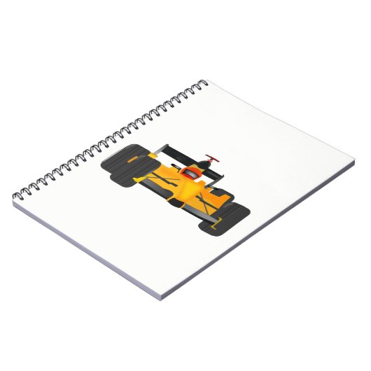 Carnet voiture de course (Côté gauche)