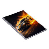Carnet - voiture de course (Côté Droit)