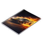 Carnet - voiture de course (Côté gauche)