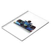 Carnet Voiture de course bleue (Côté gauche)