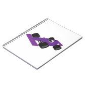 Carnet Voiture de course F1 (Côté gauche)