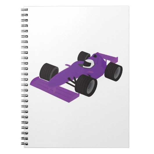 Carnet Voiture de course F1 (Devant)