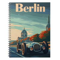 Voiture de course vintage à Berlin
