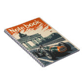 Carnet Voiture de course vintage à Berlin (Côté Droit)