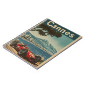 Carnet Voiture de course vintage à Cannes (Côté gauche)