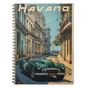 Carnet Voiture de course vintage à La Havane